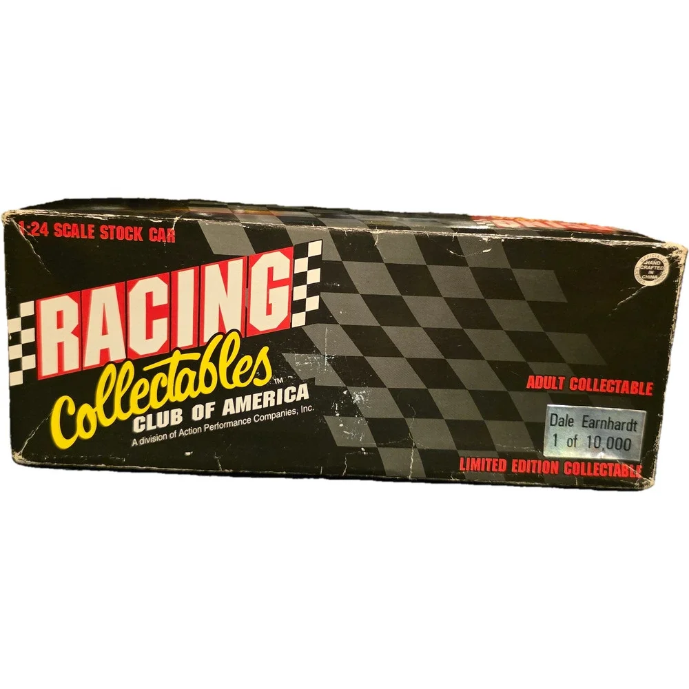 Dale Earnhardt 15 Wrangler RCCA 1:24 Scale Diecast Stock Car 1 of 10,000 Nascar